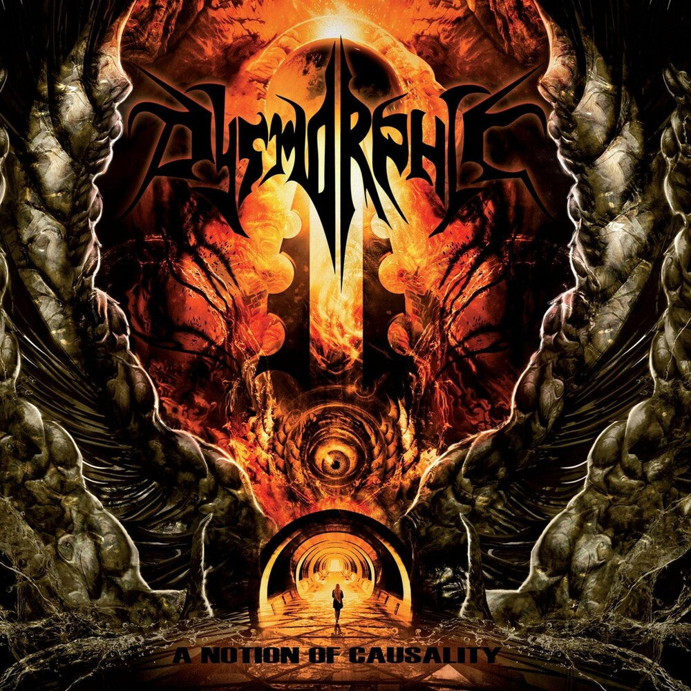 the album cover for Dysmorphic - Notion of Causality