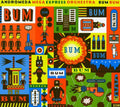 the album cover for Andromeda Mega Express Orchestra - Bum Bum