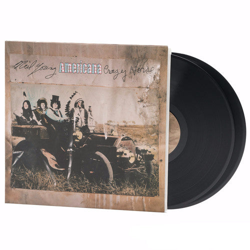 the album cover for Neil Young with Crazy Horse - Americana