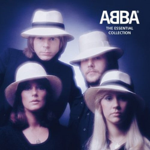 the album cover for ABBA - The Essential Collection