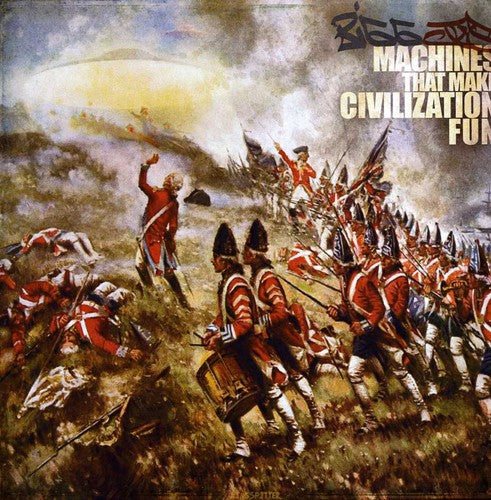 the album cover for Big Jus - Machines That Make Civilization Fun