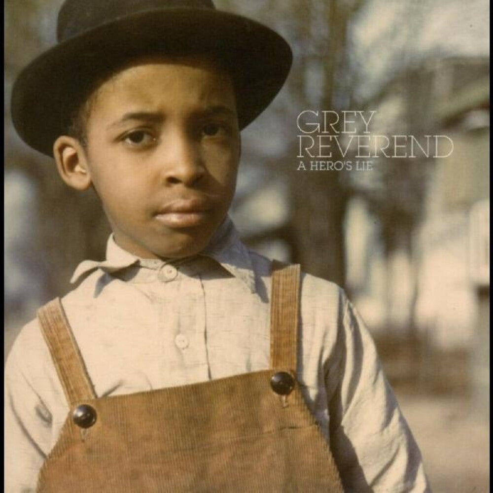 the album cover for Grey Reverend - A Hero's Lie