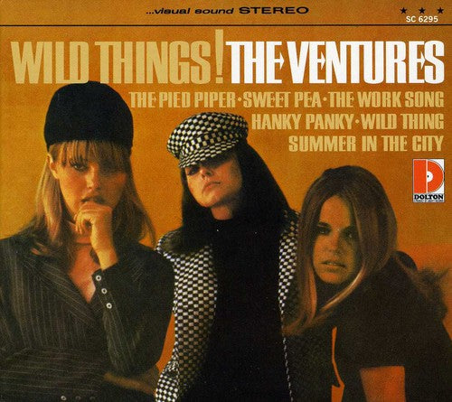 the album cover for The Ventures - Wild Things