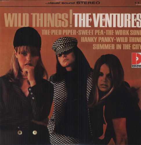 the album cover for The Ventures - Wild Things