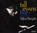 the album cover for Bill Evans - Live at Art Dlugoff's Top of the Gate