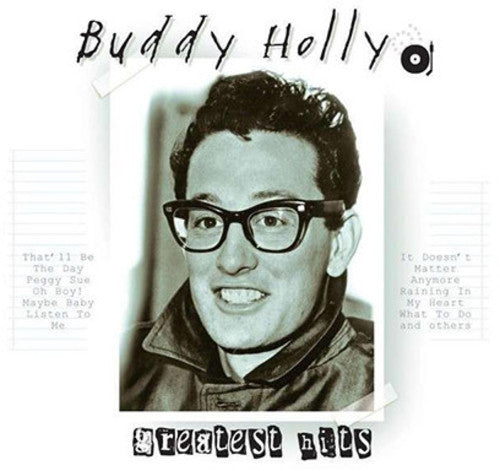 the album cover for Buddy Holly - Greatest Hits [Import]