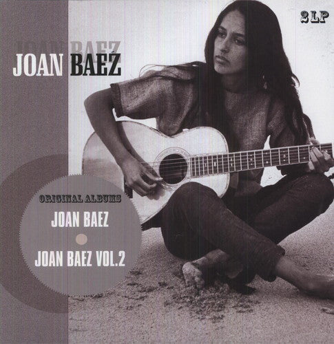 the album cover for Joan Baez - Original Albums-Joan Baez/Joan Baez Vol.2. [Import]