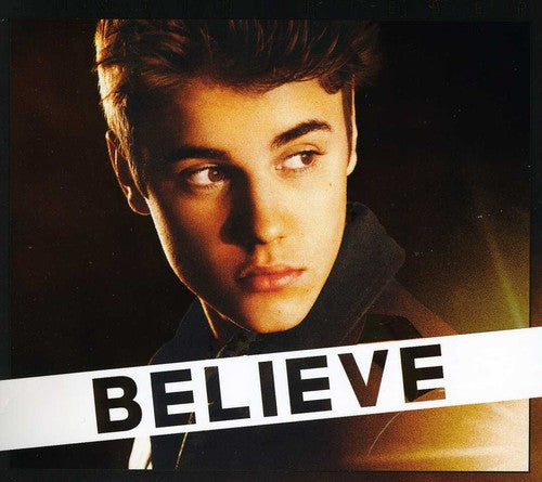 the album cover for Justin Bieber - Believe