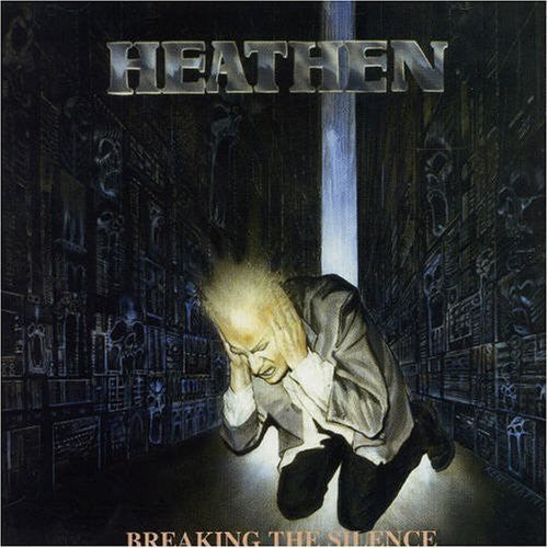 the album cover for Heathen - Breaking The Silence [Limited Edition] [Colored Vinyl] [180 Gram]