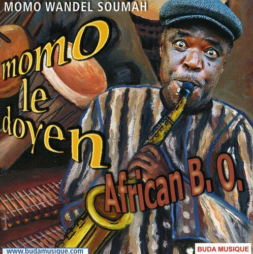 the album cover for Le Momo Doyen - Momo Le Doyen, African B.O.