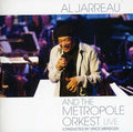 the album cover for Al Jarreau - Al Jarreau and The Metropole Orkest: Live