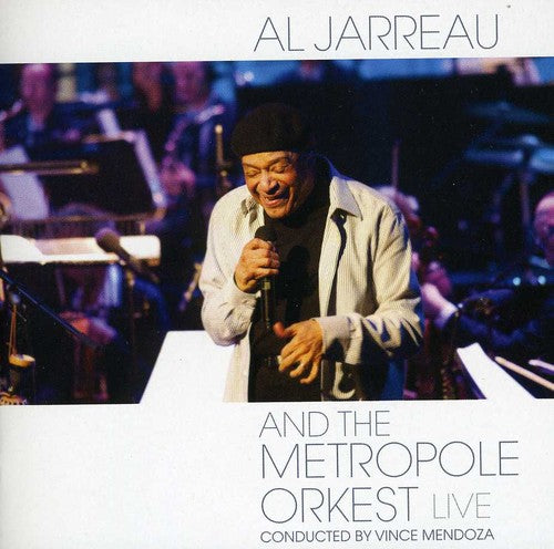 the album cover for Al Jarreau - Al Jarreau and The Metropole Orkest: Live