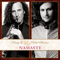 the album cover for Kenny G & Rahul Sharma - Namaste
