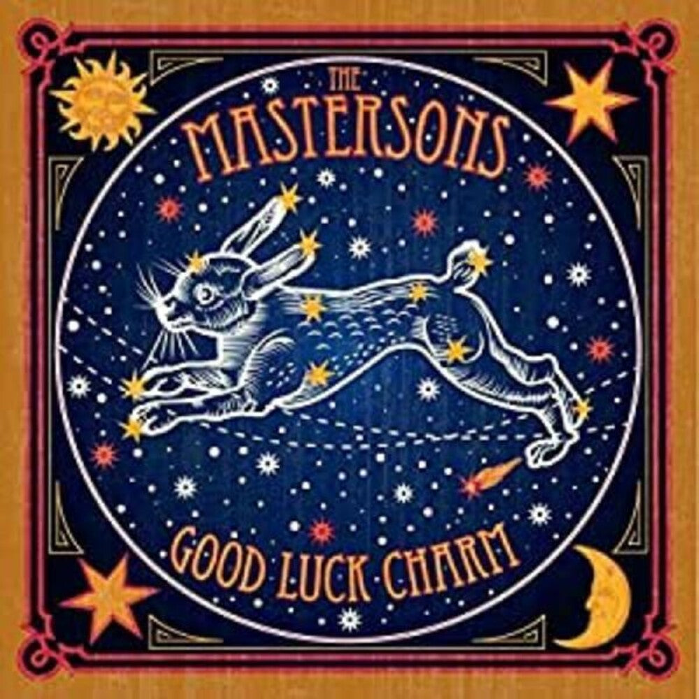 the album cover for The Mastersons - Good Luck Charm [Vinyl]