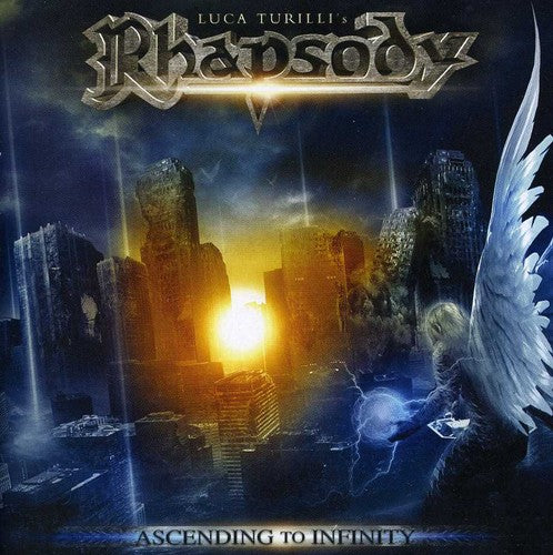 the album cover for Luca Turilli's Rhapsody - Ascending To Infinity