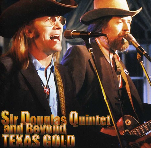 the album cover for The Sir Douglas Quintet - Texas Gold