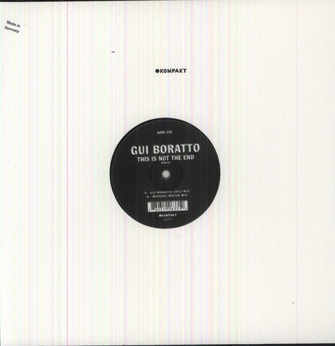 the album cover for Gui Boratto - This Is Not the End Remixe