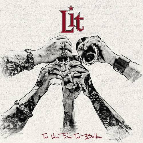 the album cover for Lit - View From The Bottom