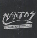 the album cover for Mantas - Death By Metal