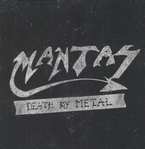 the album cover for Mantas - Death By Metal
