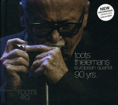 the album cover for Thielemans Toots European Quartet - 90 Yrs.