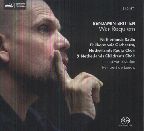 the album cover for Britten / Van Zweden / Netherlands Rpo / Antunes - War Requiem