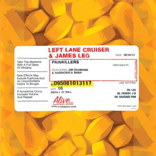 the album cover for Left Lane Cruiser - Painkillers [LP]