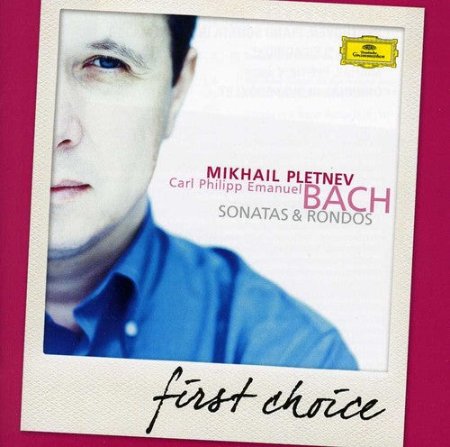 the album cover for MIKHAIL PLETNEV - First Choice: Sonatas & Rondos