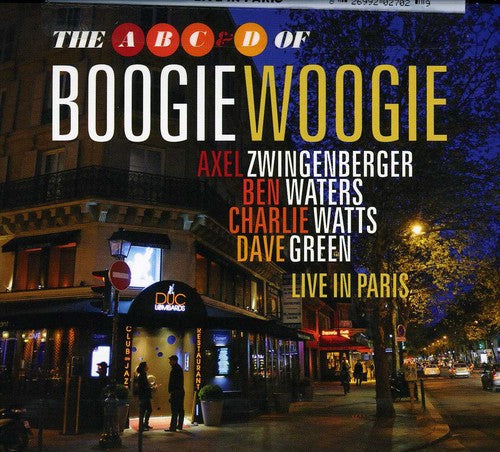 the album cover for A B C & D Of Boogie Woogie - Live in Paris