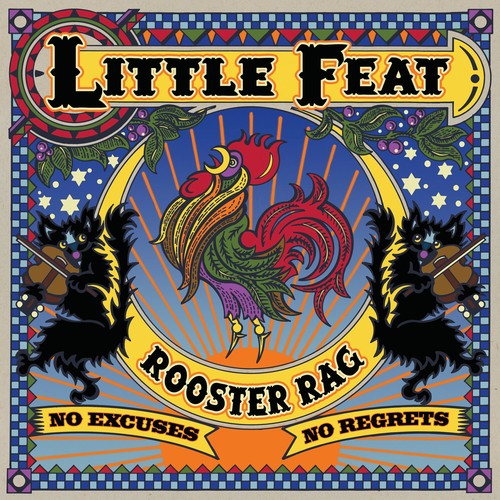 the album cover for Little Feat - Rooster Rag