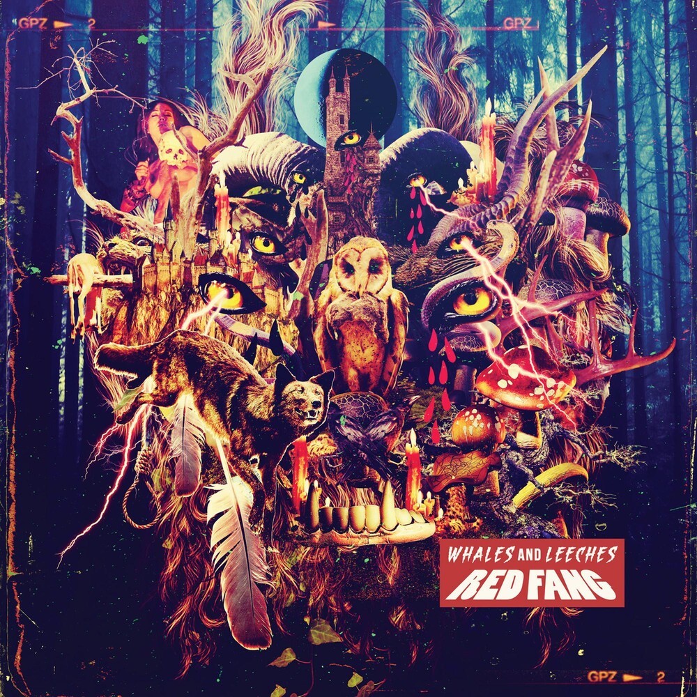 the album cover for Red Fang - Whales and Leeches