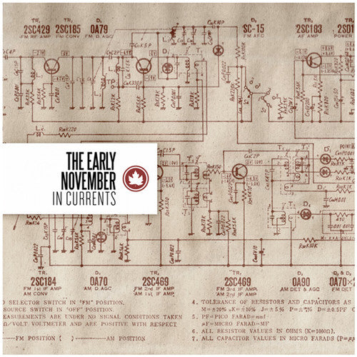 the album cover for The Early November - In Currents