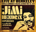 the album cover for The Jimi Hendrix Experience - Jimi Hendrix Experience Live At Berkeley