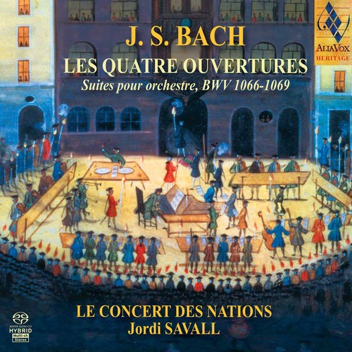 the album cover for Jordi Savall - Orchestral Suites 1-4