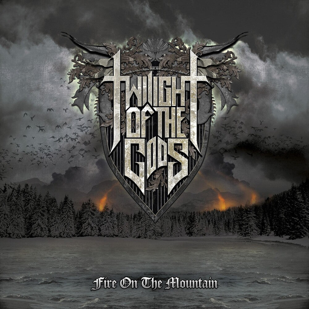 the album cover for Twilight Of The Gods - Fire on the Mountain