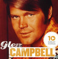 the album cover for Glen Campbell - 10 Great Songs