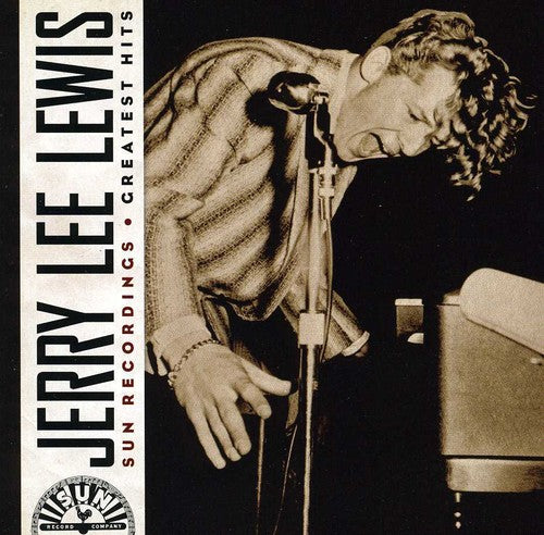 the album cover for Jerry Lee Lewis - Sun Recordings: Greatest Hits
