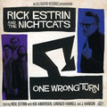 the album cover for Rick Estrin & The Nightcats - One Wrong Turn