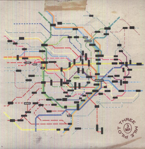 the album cover for Three Mile Pilot - Maps
