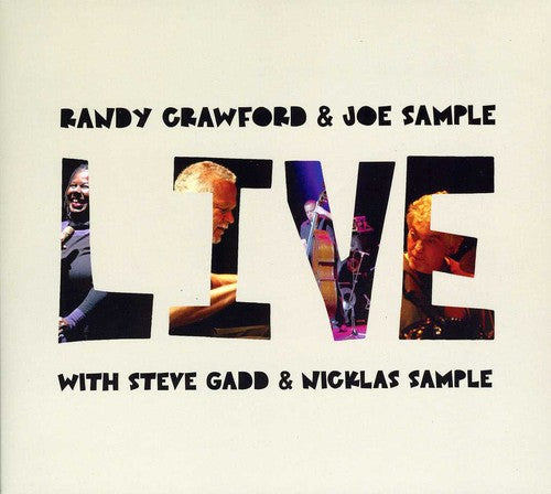 the album cover for Randy Crawford & Joe Sample - Live