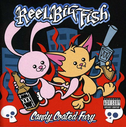 the album cover for Reel Big Fish - Candy Coated Fury