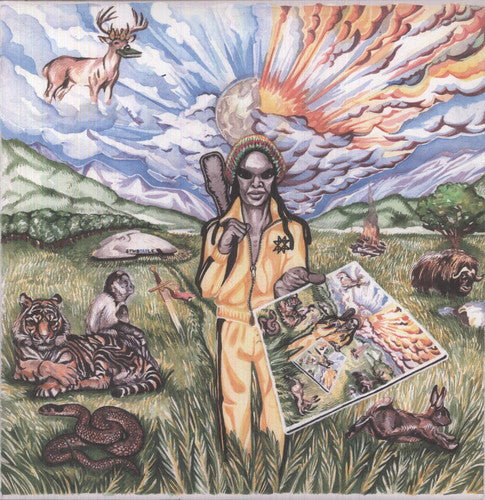 the album cover for Guardian Alien - See the World Given to a One Love Entity