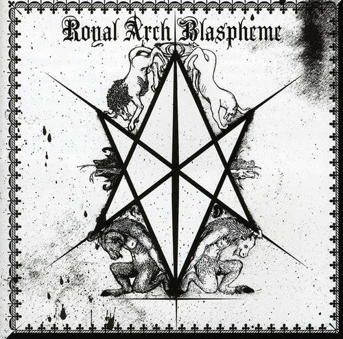 the album cover for Royal Arch Blaspheme - II