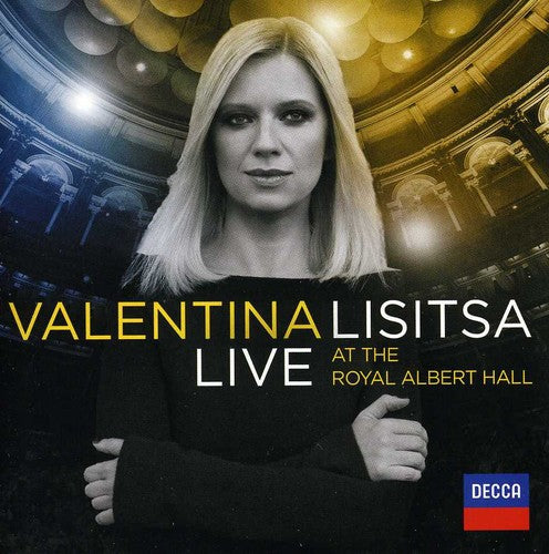 the album cover for Valentina Lisitsa - Live at the Royal Albert Hall