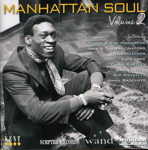 the album cover for Manhattan Soul - Vol. 2-Manhattan Soul [Import]