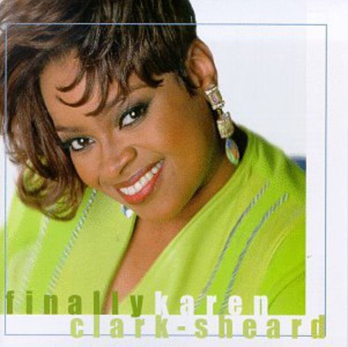 the album cover for Clark-Karen Sheard - Finally Karen Live
