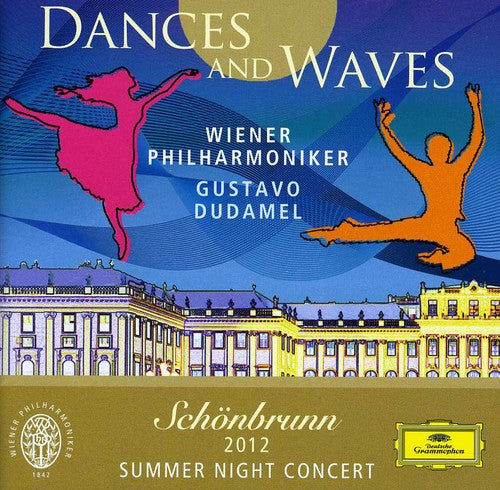 the album cover for Gustavo Dudamel - Dances & Waves: Schoenbrunn 2012 Night Concert