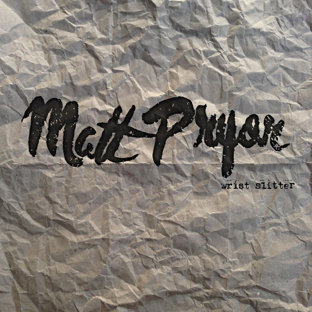 the album cover for Matt Pryor - Wrist Slitter