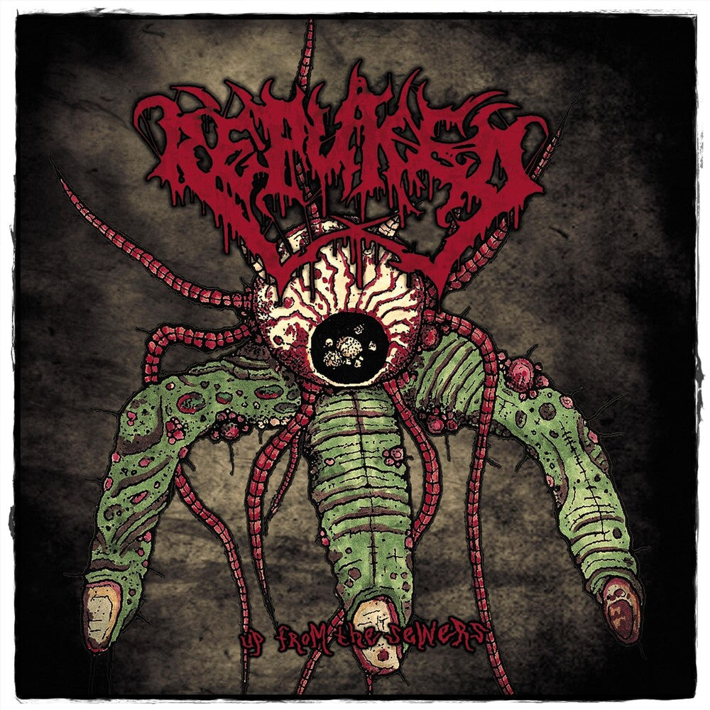 the album cover for Repuked - Up from the Sewers