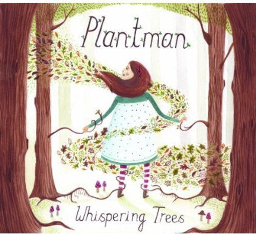 the album cover for Plantman - Whispering Trees